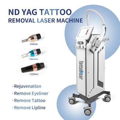 comprare 1320nm 1064nm 532nm Q Switch Nd Yag Laser Tattoo Removal Machine Carbon Peeling Machine per il ringiovanimento della pelle fabbricazione online