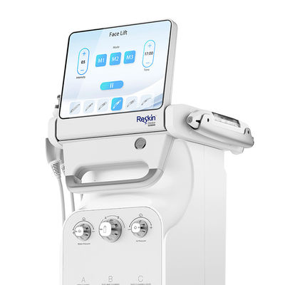 comprare 30LF Flow Skin Care Hydra Facial Machine con 6 maniche per saloni di bellezza fabbricazione online