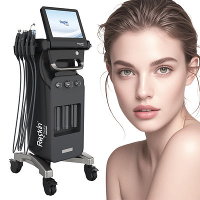 comprare 6 in 1 Hydra Oxygeneo Facial Microdermabrasion Machine Aqua Oxygen Jet Peel Hydrodermabrasion Hydro Facial Machine fabbricazione online