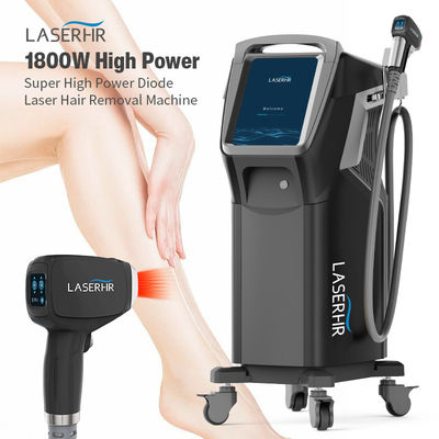 Macchina per la rimozione dei peli con laser a diodi da 1800W 808nm12 Laser Bar diodo laser ice