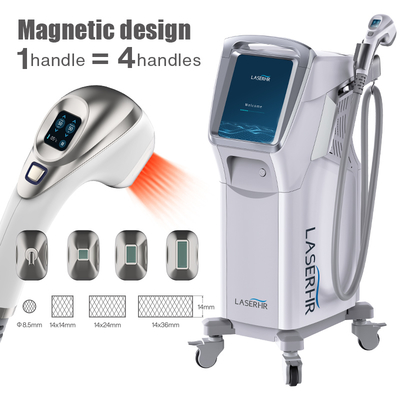 4 in 1 diodo permanente laser depilazione macchina ad alta potenza regolabile dimensione del punto